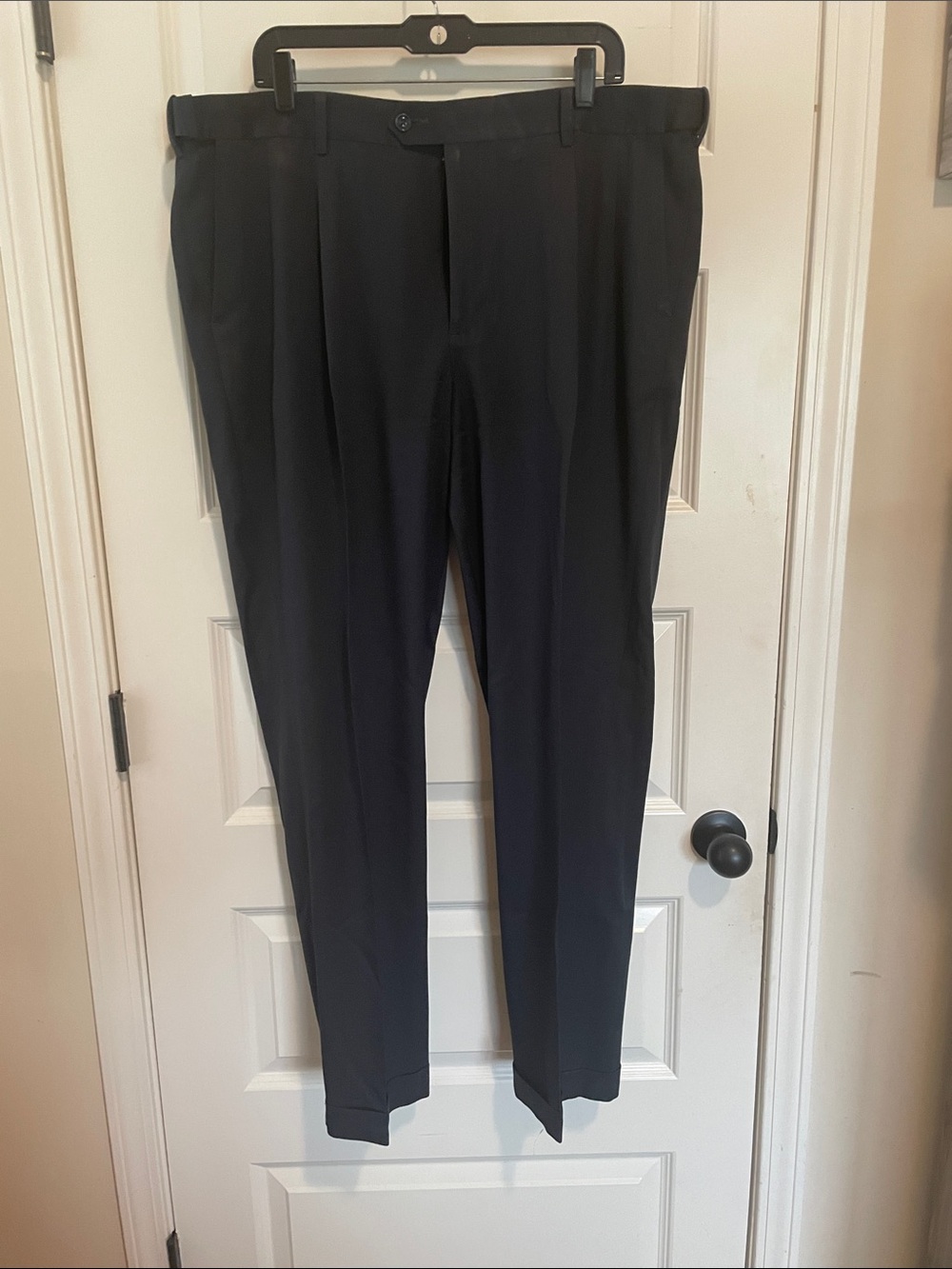 Men's Classic Black Dress Pants